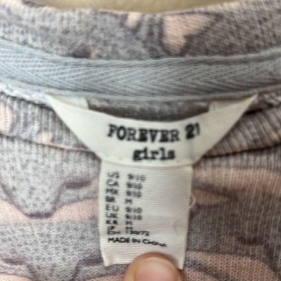 Cute fox print long sleeve shirt - Picture 4 of 5